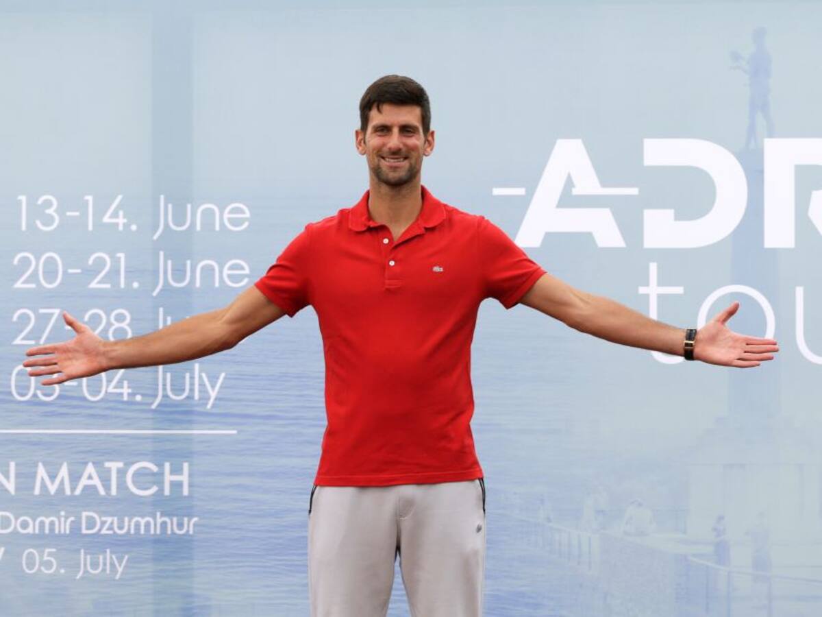 Djokovic alista su propio torneo en el que participarán figuras del tenis