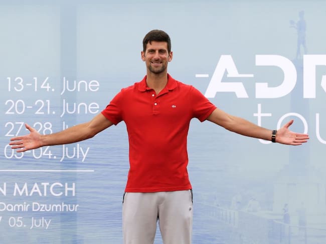 Djokovic alista su propio torneo en el que participarán figuras del tenis