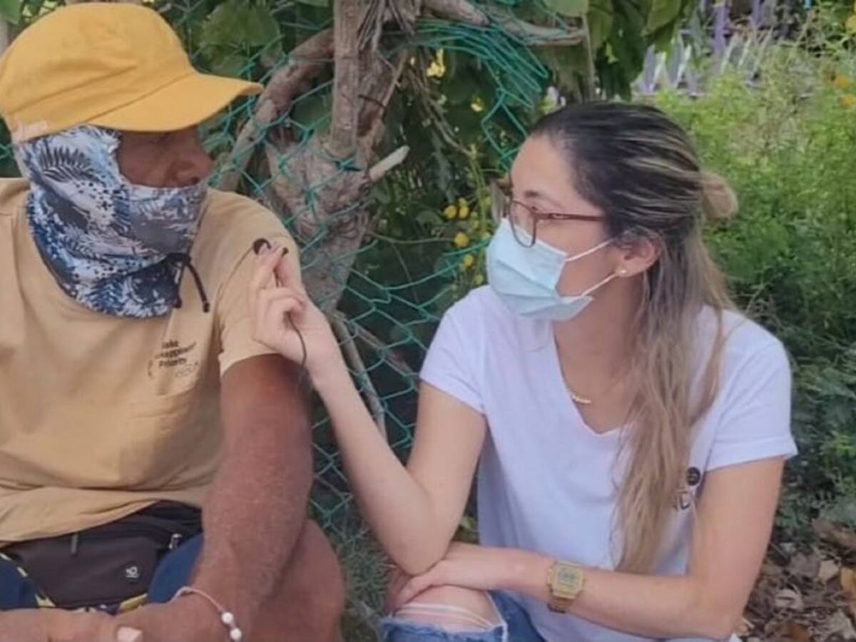 "El huracán nos dejó sin nada y ahora todos somos iguales"