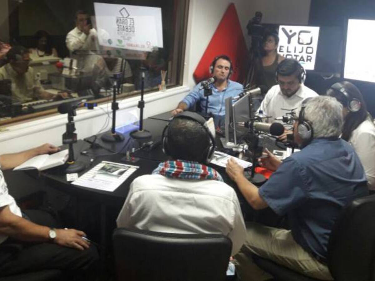 Foro 1: Las posiciones y propuestas de los candidatos de Cambio Radical