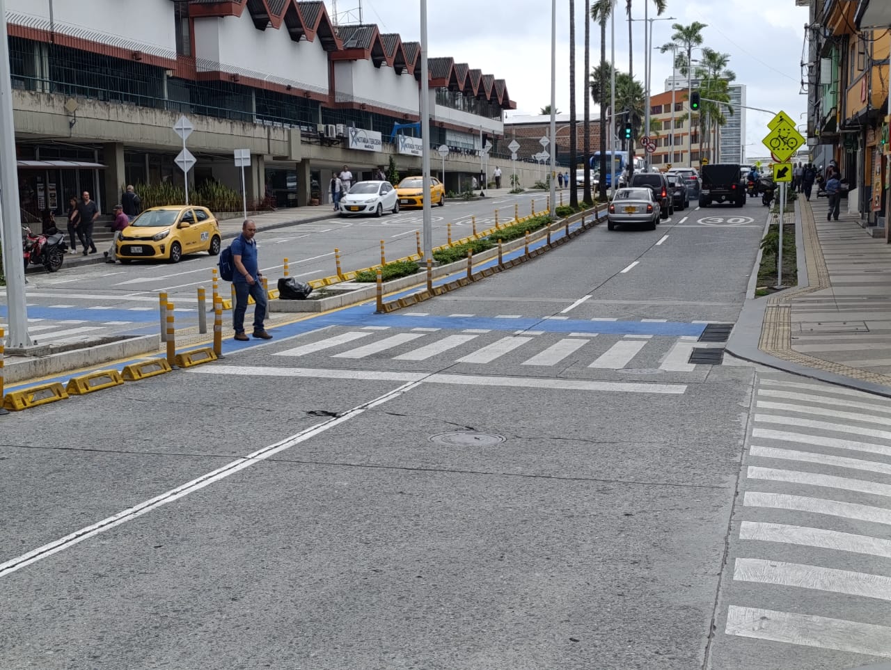 Bulevar de la 19 en Manizales.