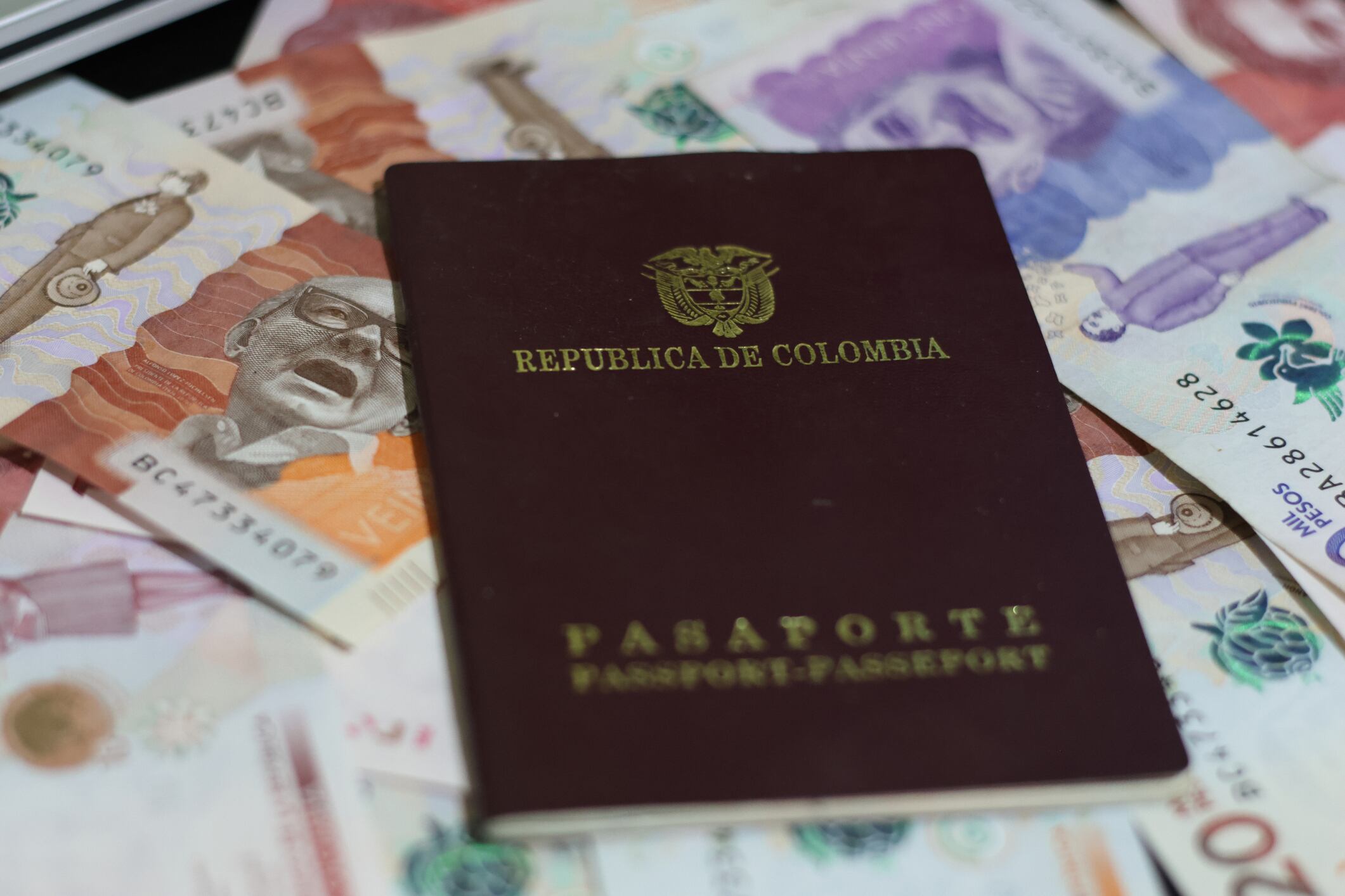 Pasaportes de Colombia imagen de referencia. Foto: Getty Images.