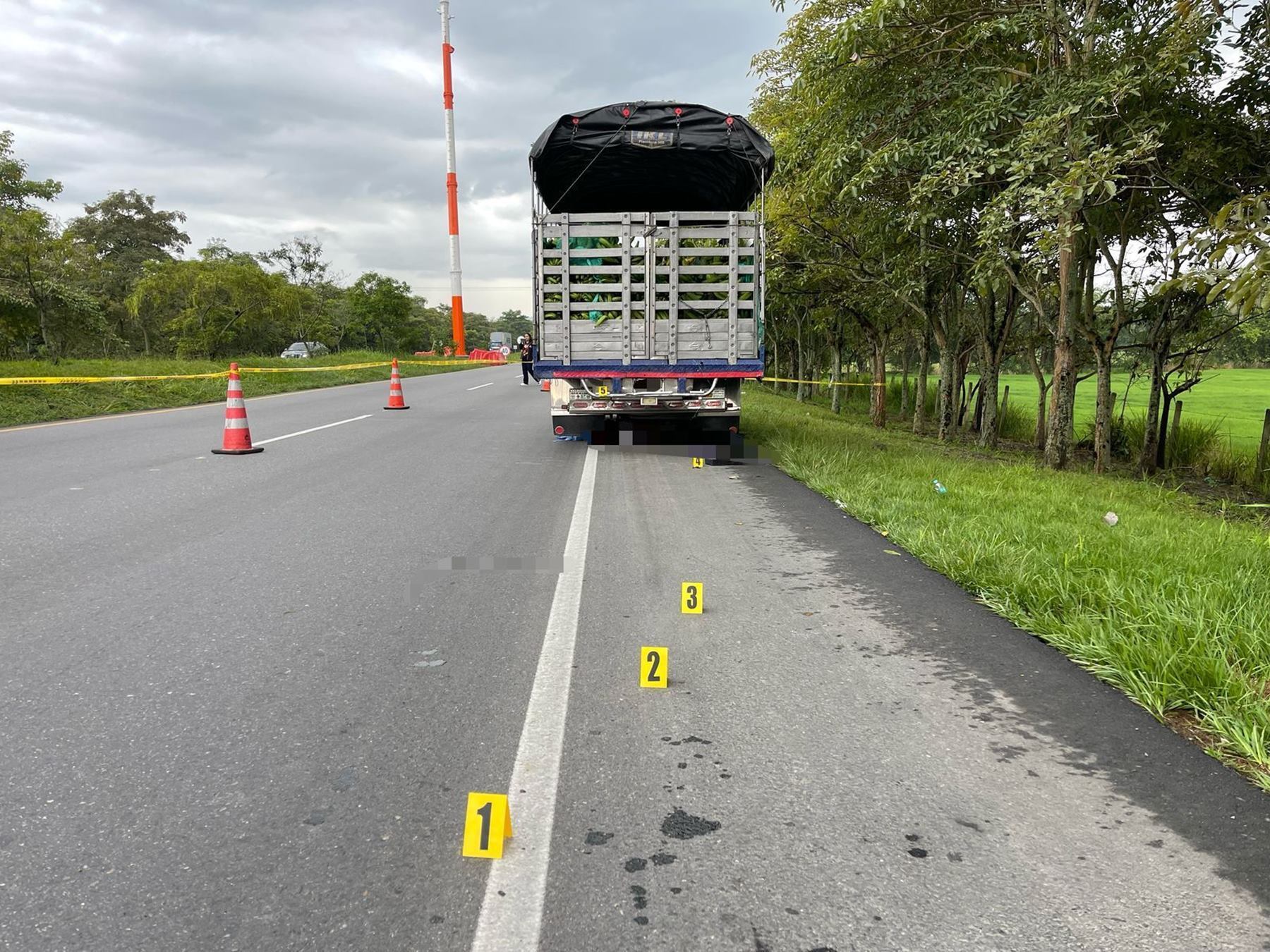 Accidente en la variante de Ibagué