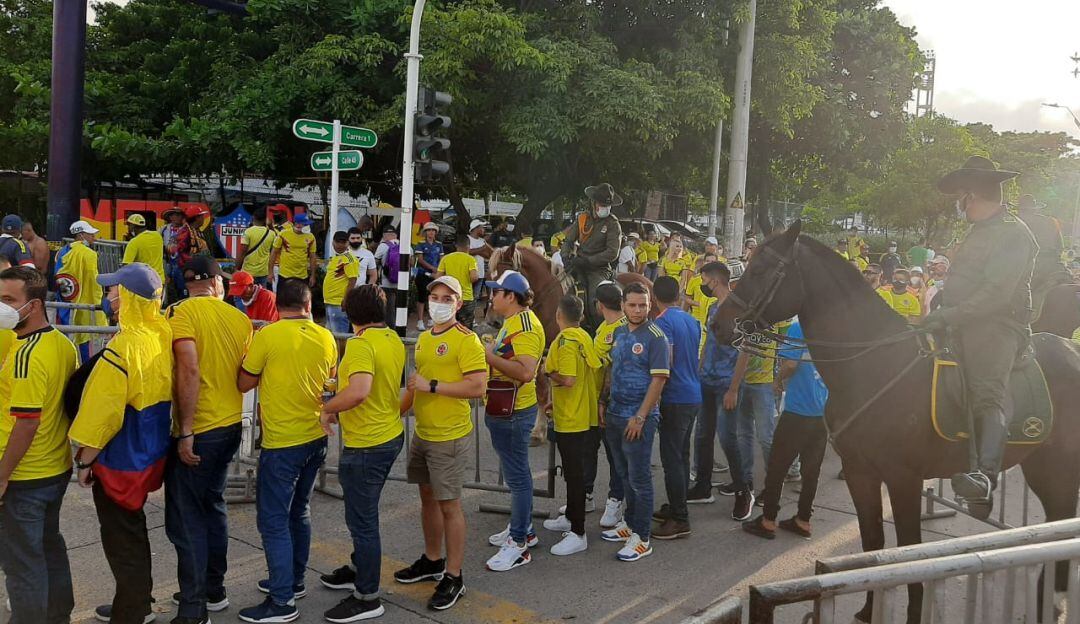 Imagen de referencia, partido de Colombia