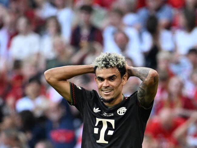 Así le fue a Luis Díaz en su primera titularidad con Bayern Múnich: fue victoria sobre Tottenham. (Photo by LUKAS BARTH-TUTTAS / AFP) (Photo by LUKAS BARTH-TUTTAS/AFP via Getty Images)