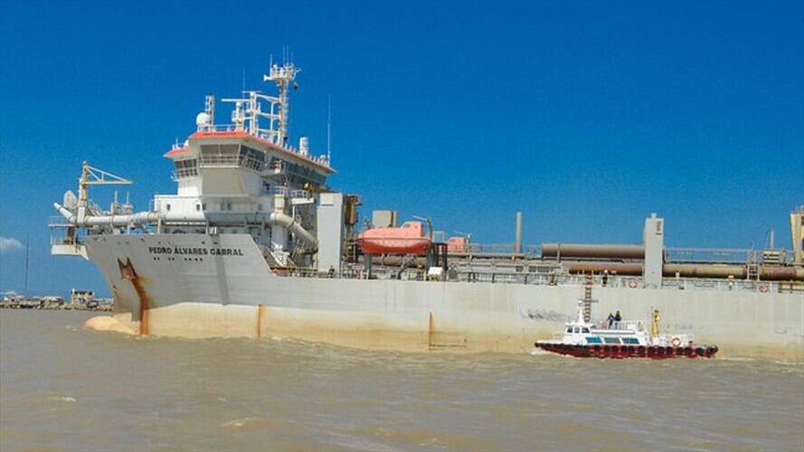 A pesar de restricciones en el Puerto de Barranquilla en 2017, se logró la entrada de 1.332 buques, es decir, 12 más que los ingresados durante el 2016. Foto: Colprensa