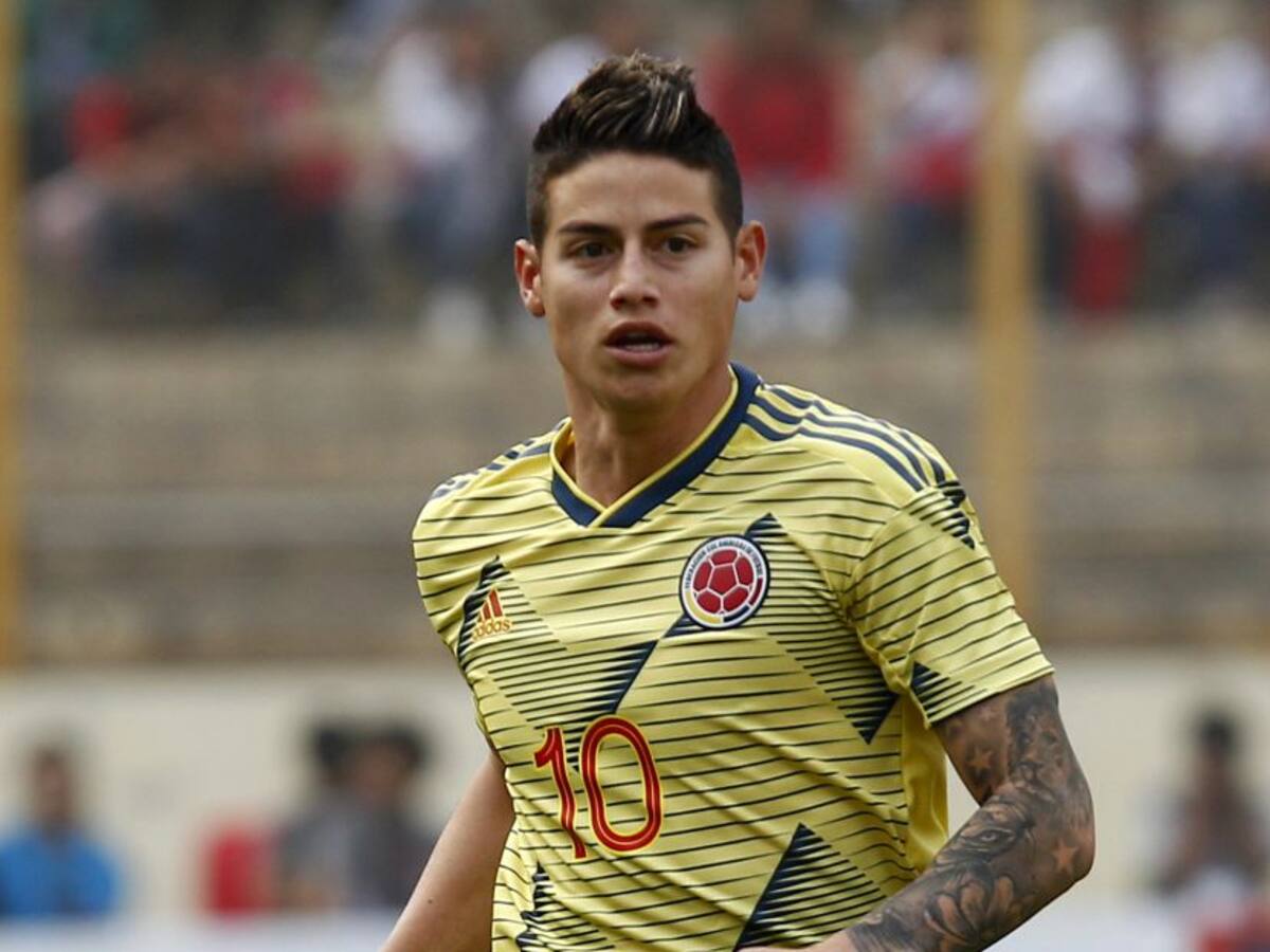 James sí estará en la convocatoria con la Selección Colombia