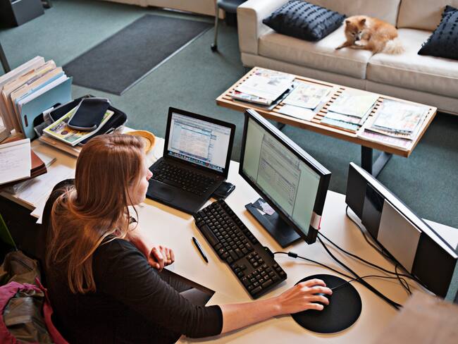 Imagen de referencia de Home Office. Foto: Getty Images