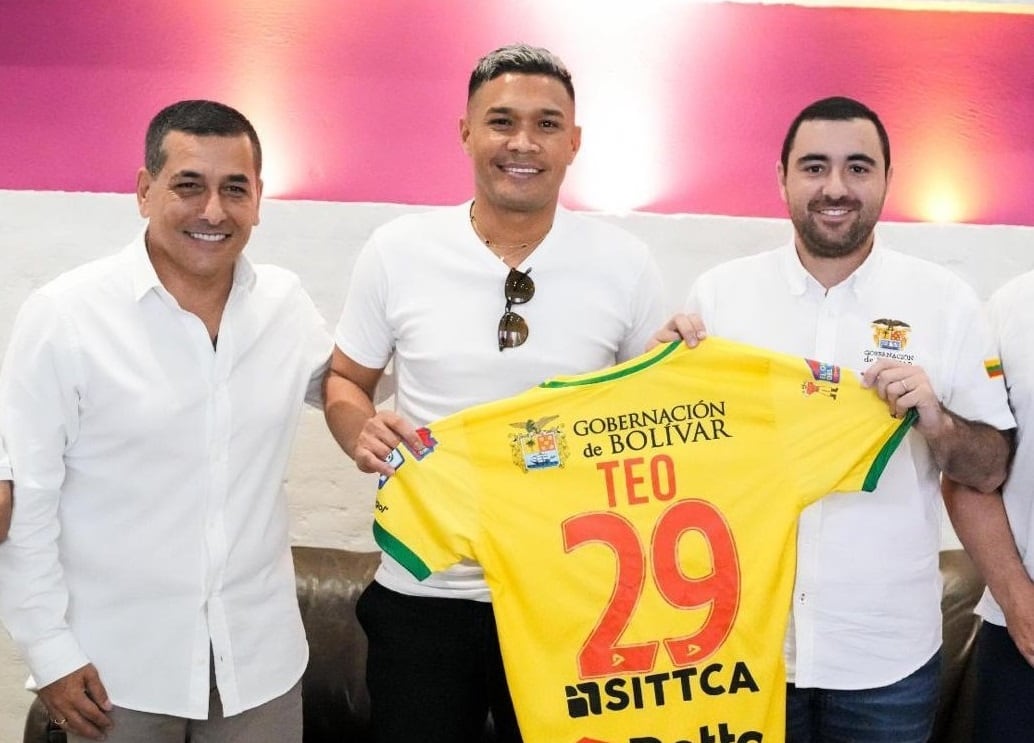 Teófilo Gutiérrez, nuevo jugador del Real Cartagena