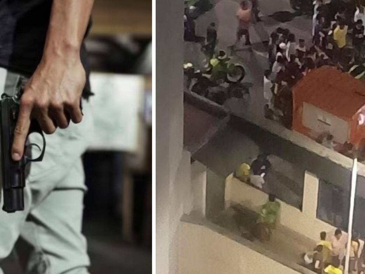 Sicariato en vía pública tras el partido de la Superliga en el norte de Bucaramanga