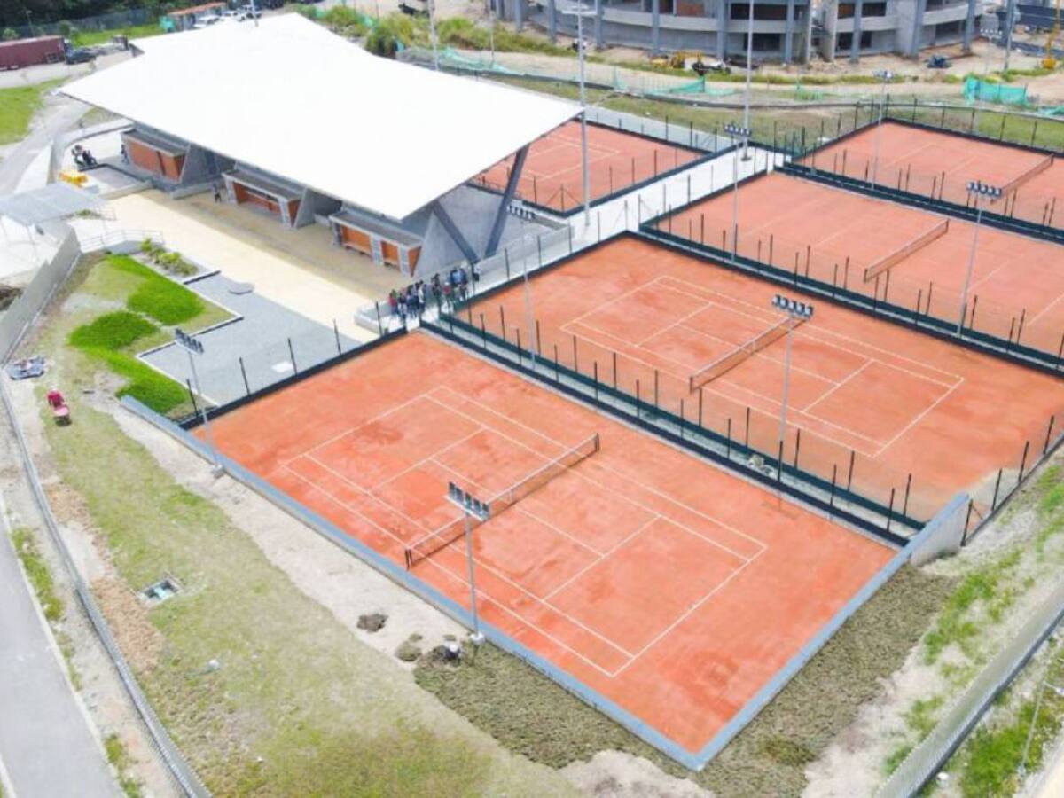 Se inaugura complejo de raquetas de Ibagué