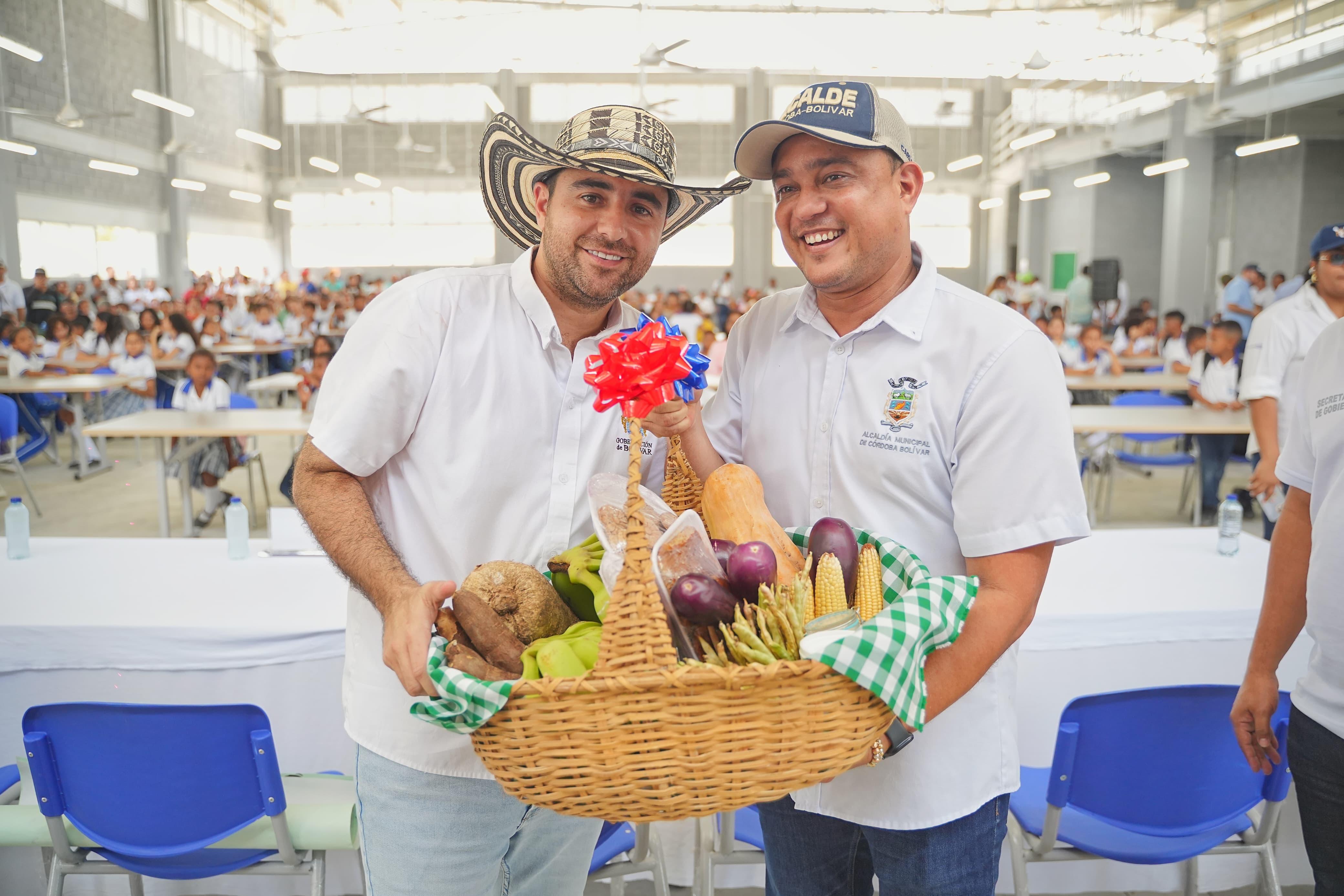 ¡Ya son 9!: Gobernador Yamil Arana entregó el megacolegio de Córdoba, Bolívar