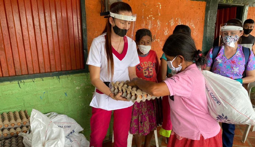 Ayuda a indígenas de Caldas