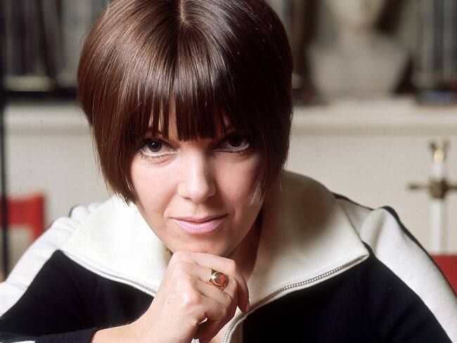 Circa 1965: Fashion guru and dress designer Mary Quant at her home. (Photo by Keystone/Getty Images)