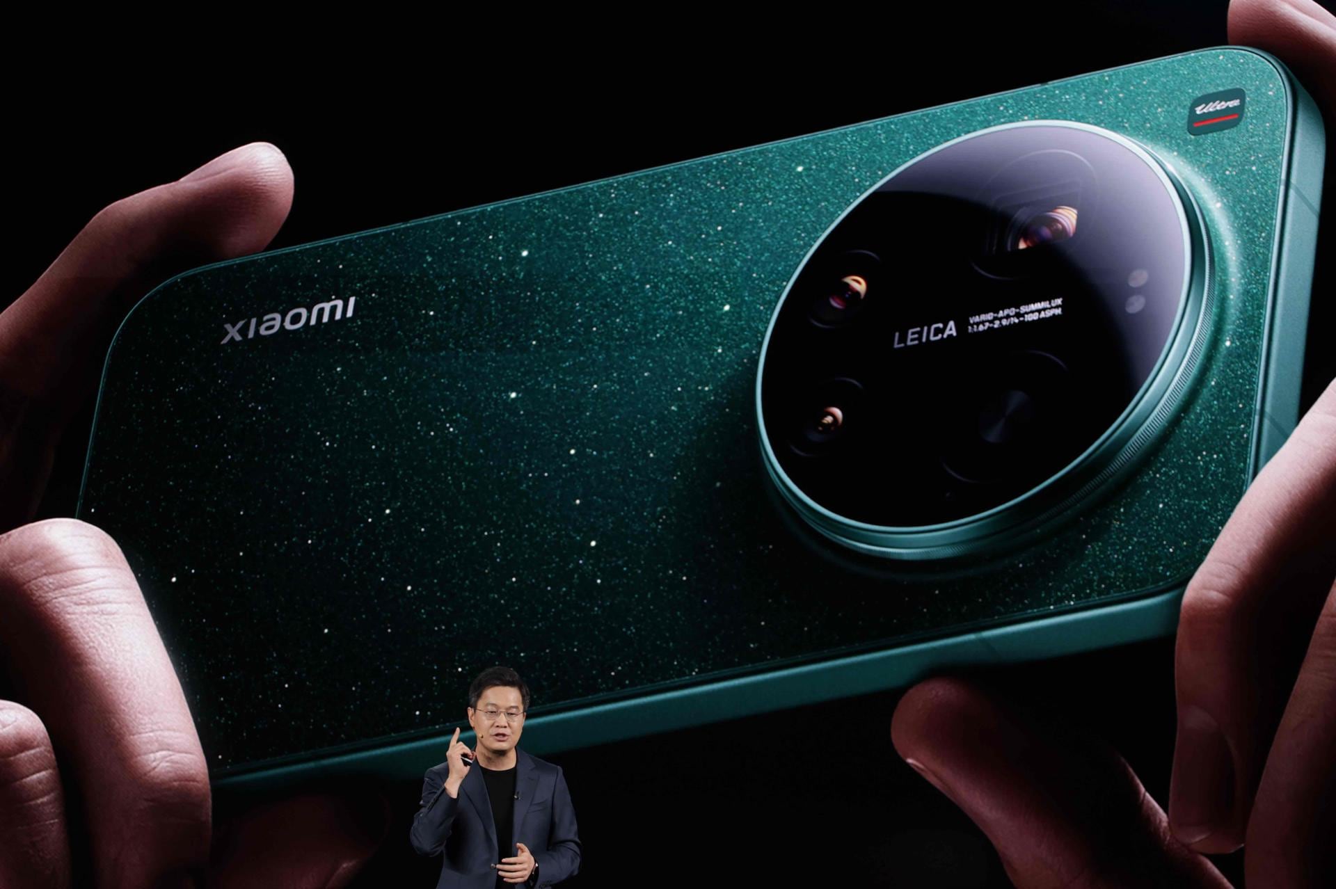 Lanzamiento del smartphone Xiaomi 17 Ultra el 25 de diciembre de 2025 en China. Crédito: EFE/EPA/ANDRES MARTINEZ CASARES