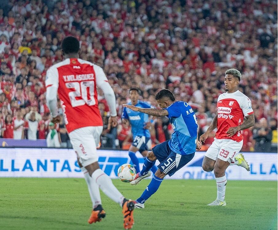 Santa Fe Vs. Millonarios / @MillosFCoficial
