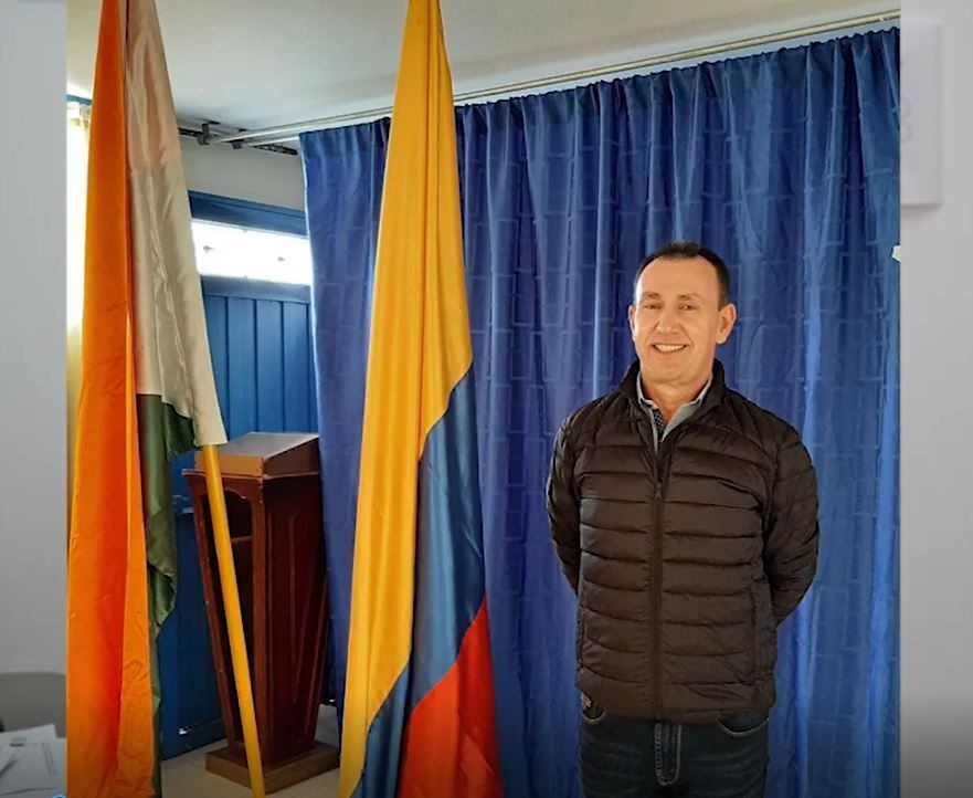 Rector desaparecido- foto alcaldía de La Unión