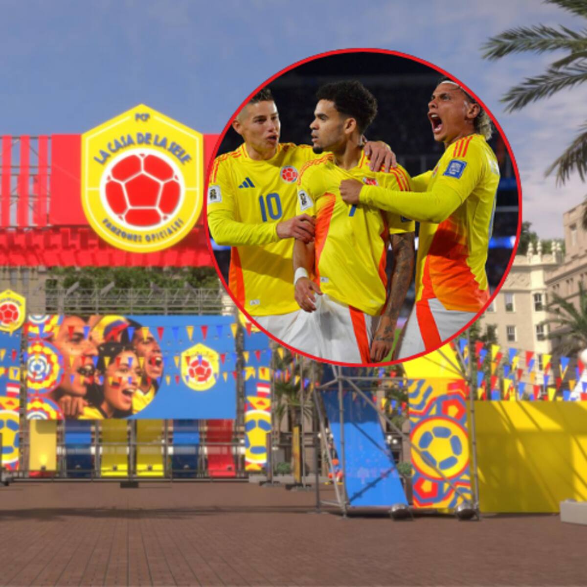 Partidos de Colombia se verán en pantalla gigante: Federación anunció ‘Fan Zones’ en estas ciudades