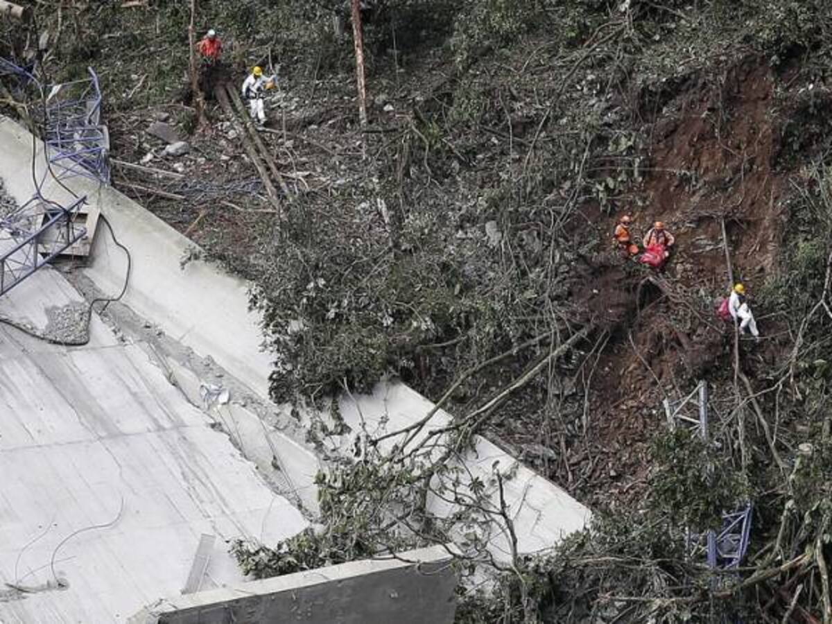 Víctimas del puente Chirajara fallecieron por caída en altura
