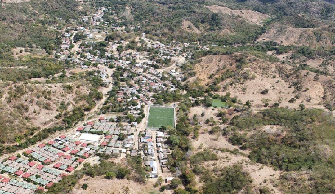 Vista aérea de El Salado