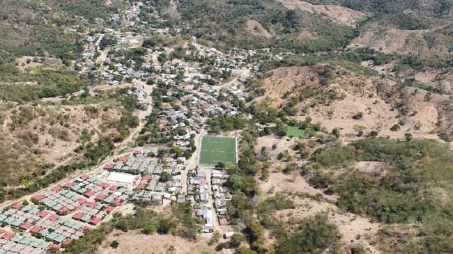 Vista aérea de El Salado