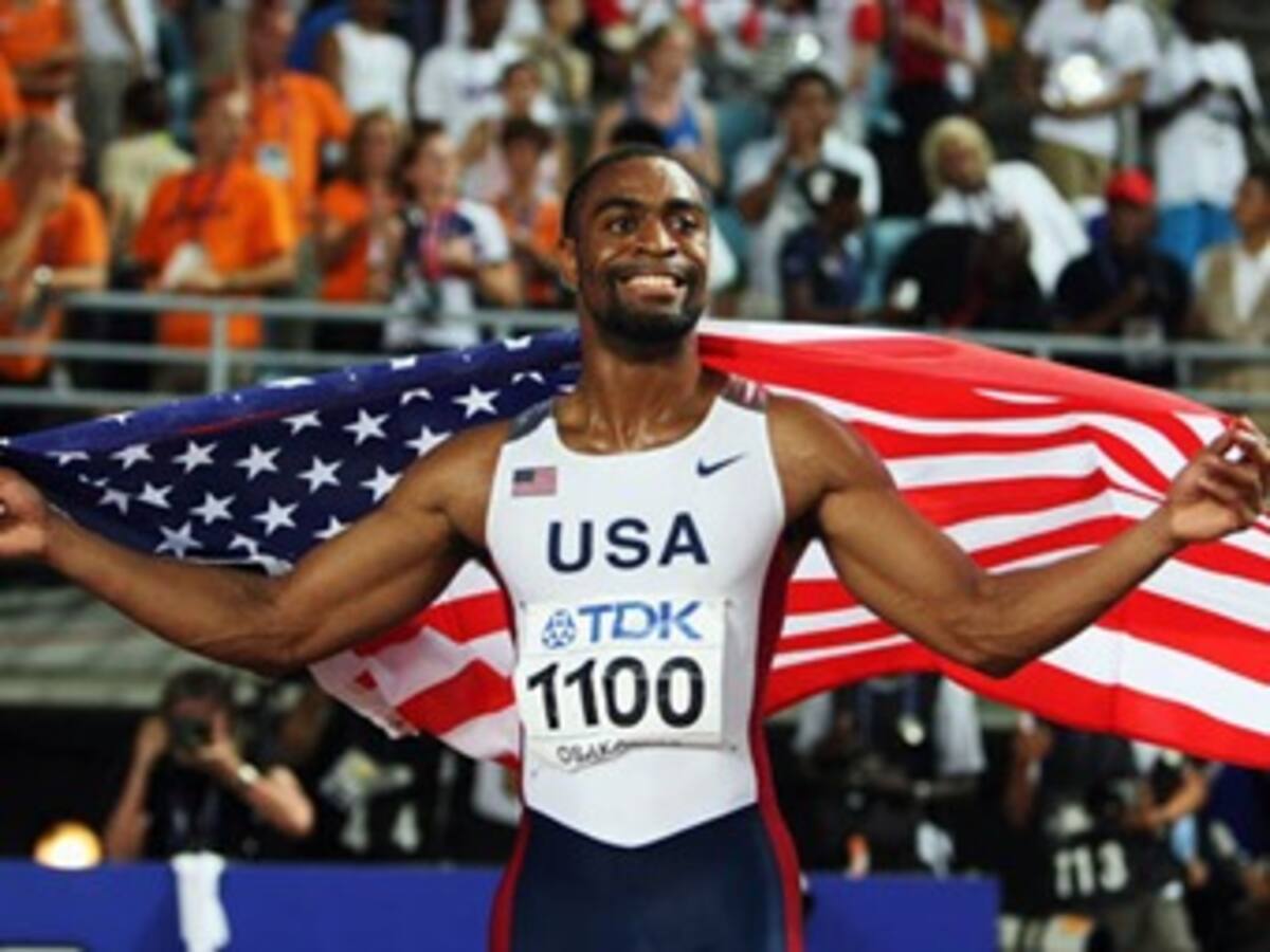 Una lesión obliga a Tyson Gay a despedirse de las competencias del 2011