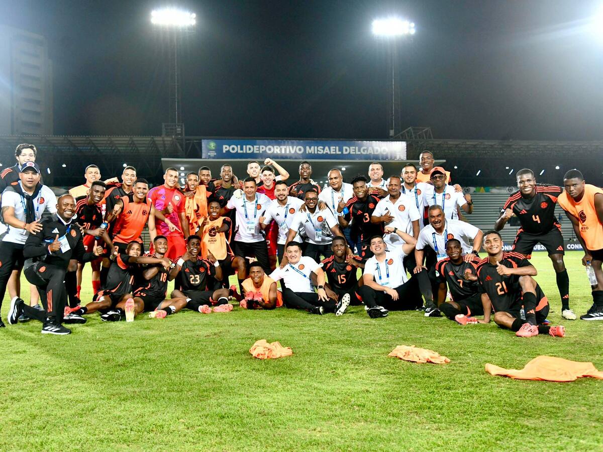Colombia en el hexagonal del Sudamericano Sub-20: este será su difícil calendario