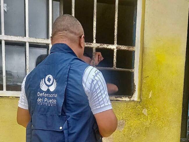 Inspección de la Defensoría en la cárcel La Amarilla, de Lorica.