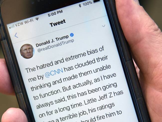 Twitter podría &quot;contextualizar&quot; los tuits agresivos, incluidos los de Trump