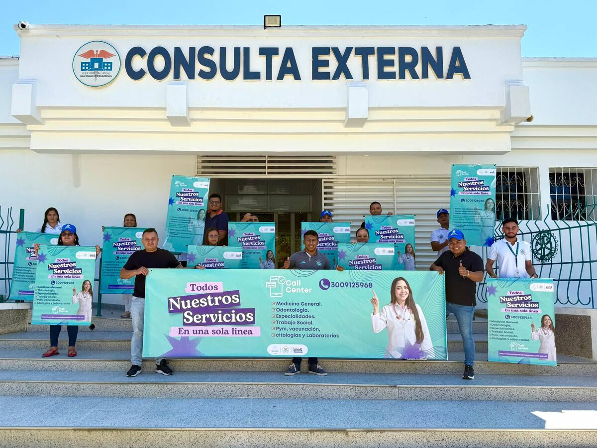 Conozca la nueva línea de atención que habilitó el Hospital de San Juan Nepomuceno