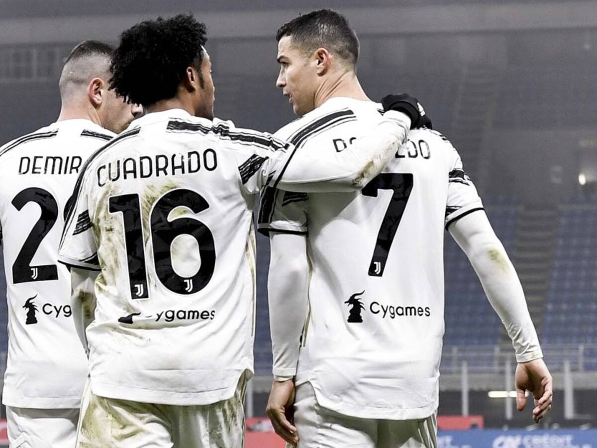 Con Cuadrado todo el partido, Juventus se acercó a la final de la Copa