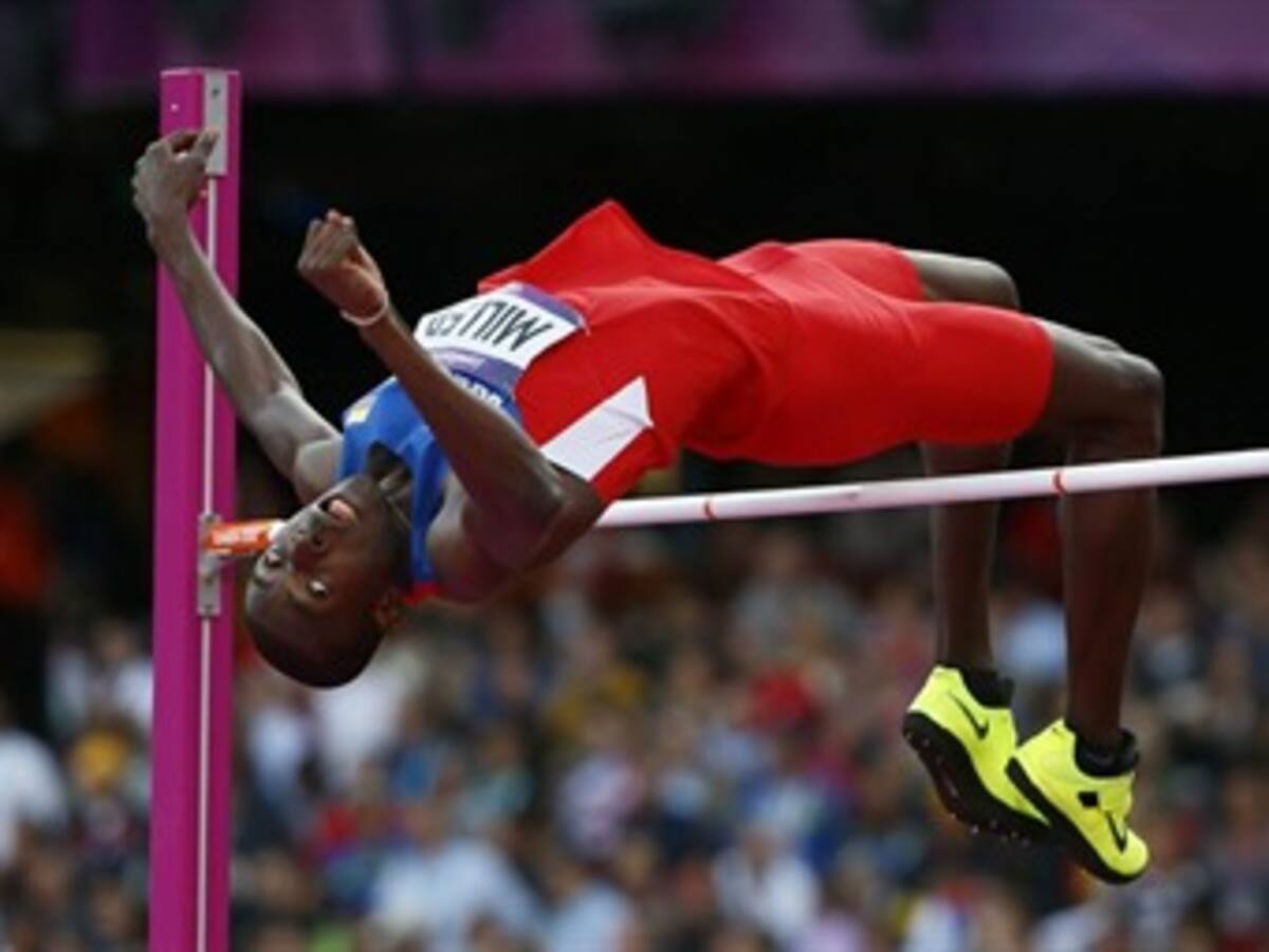 El colombiano Wanner Miller se clasificó a la final de salto alto en Londres