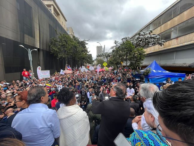 Marchas 7 de junio 2023, Bogotá. Foto: Presidencia.