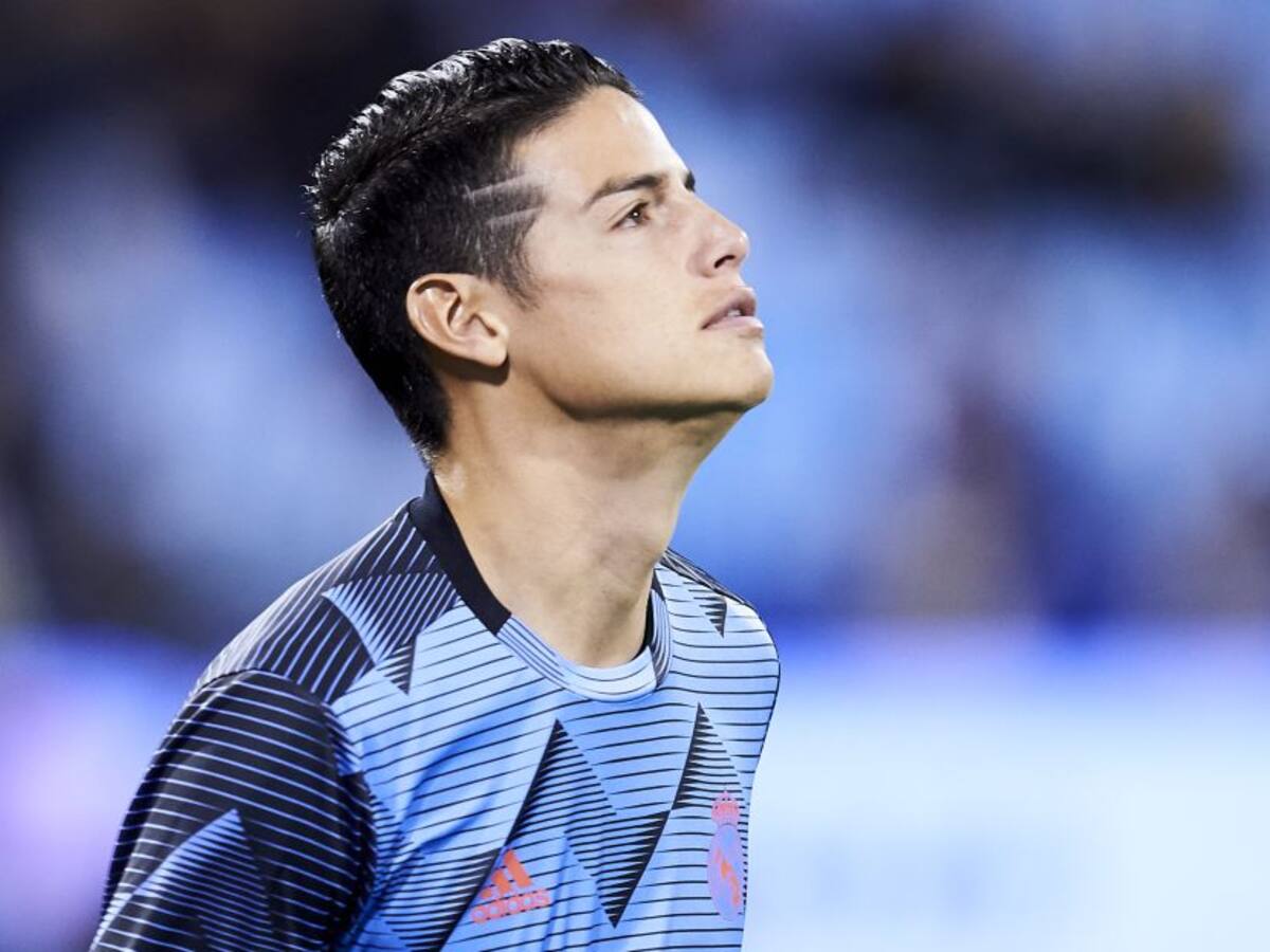James Rodríguez sorprende con su cambio de look