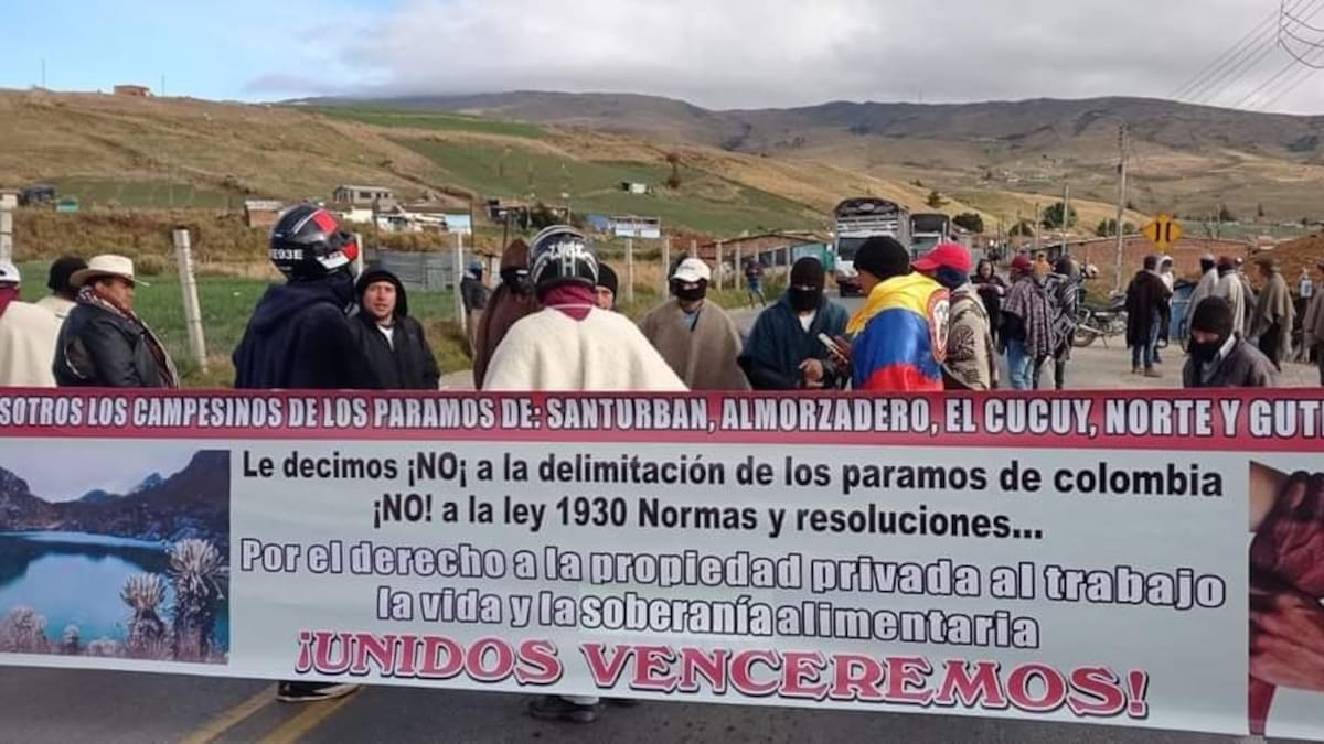 Santander: campesinos convocan a paro y bloqueos este martes 21 de octubre