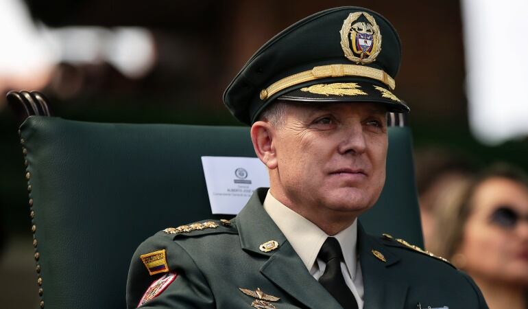  El general Alberto José Mejía Ferrero, comandante de las Fuerzas Militares.