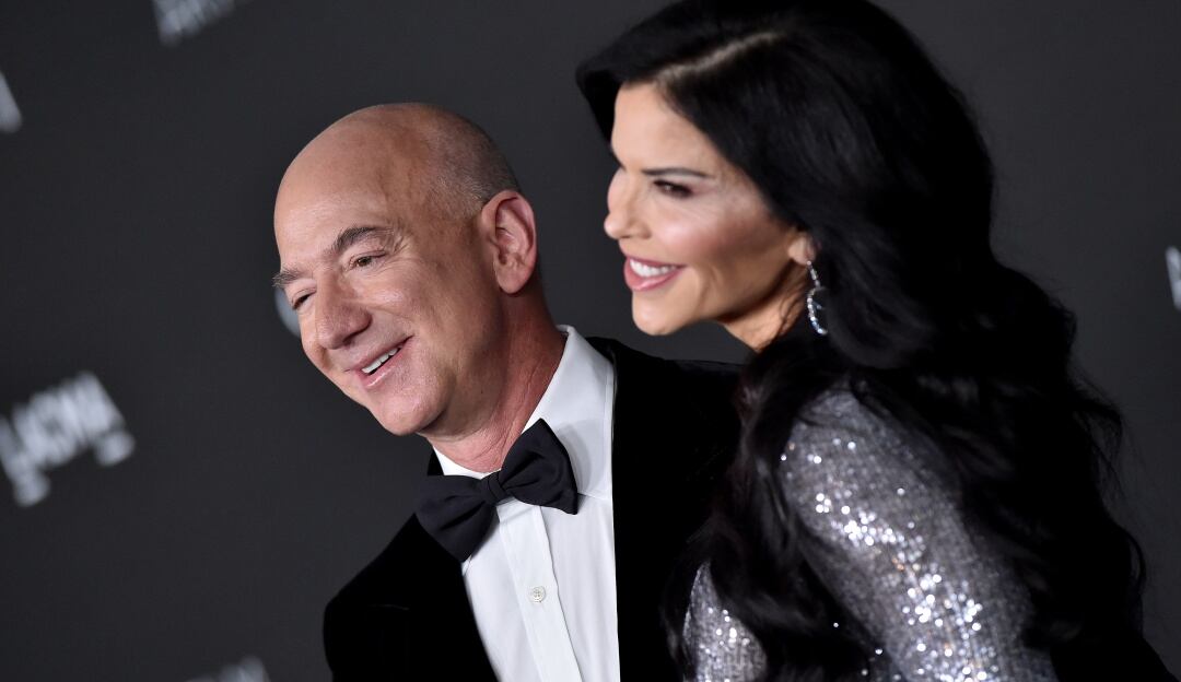 Jeff Bezos y Lauren Sánchez