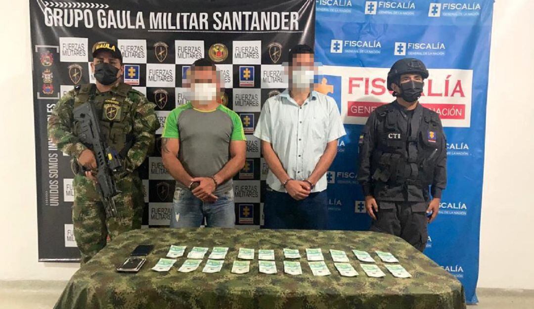 Capturan extorsionistas