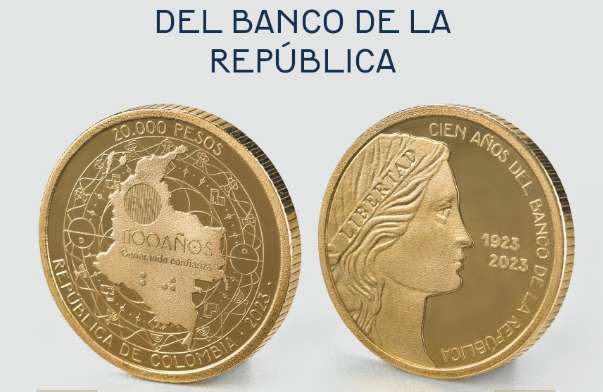 Moneda de 20 mil pesos Foto: Banco de la República