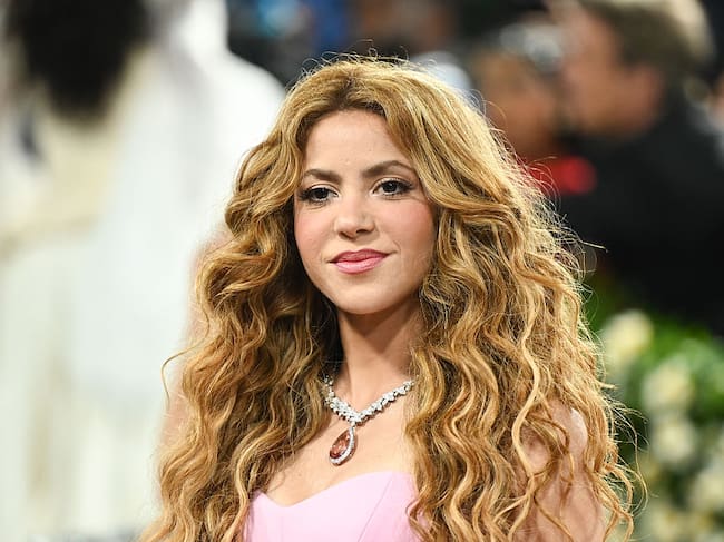 Shakira at The 2025 Met Gala Celebrating "Superfine: Tailoring Black Style" held at the Metropolitan Museum of Art on May 05, 2025 in New York, New York. (Photo by Gilbert Flores/Variety via Getty Images)