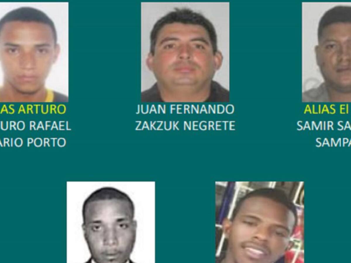 Con un cartel buscan a cinco delincuentes implicados en hurtos en Cartagena