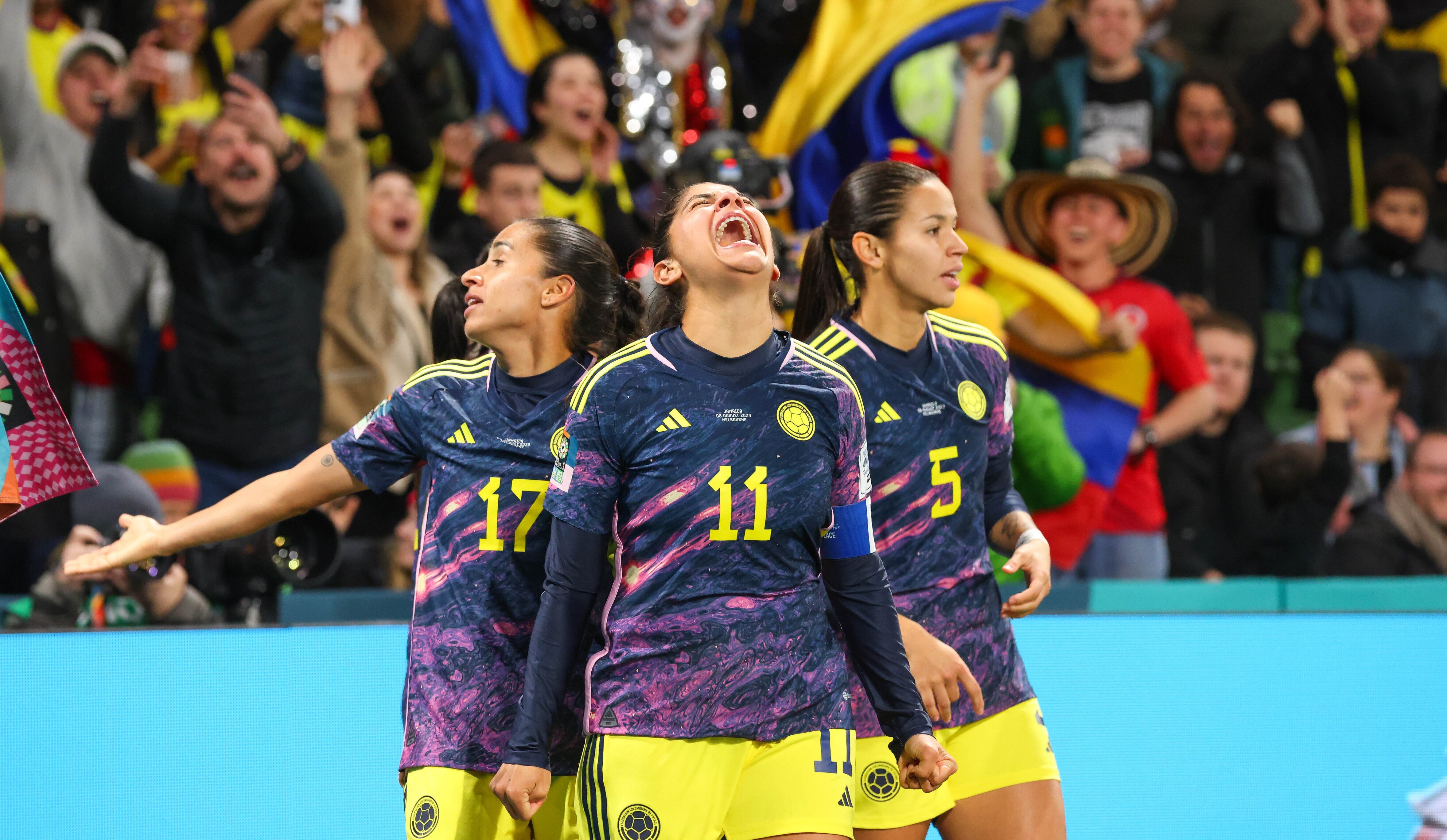 Catalina Usme con la Selección Colombia  (Photo by George Hitchens/SOPA Images/LightRocket via Getty Images)