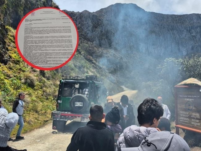 Contaminación y alta afluencia de turistas en el Parque Nacional Natural Los Nevados y la respuesta a Derecho de petición presentado por operador turístico de Caldas. Fotos suministradas.