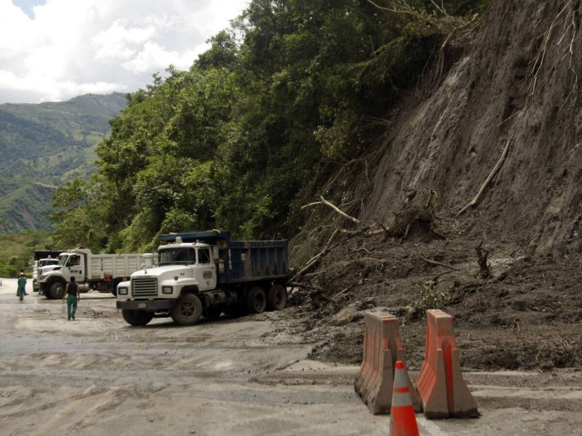 El 80% de las vías de Risaralda afectadas por deslizamientos