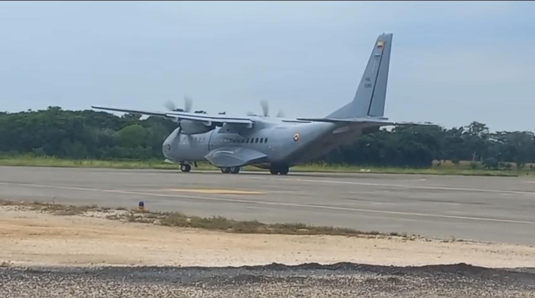 Desde Montería trasladaron a Bogotá a policías heridos tras ataque en Amalfi, Antioquia