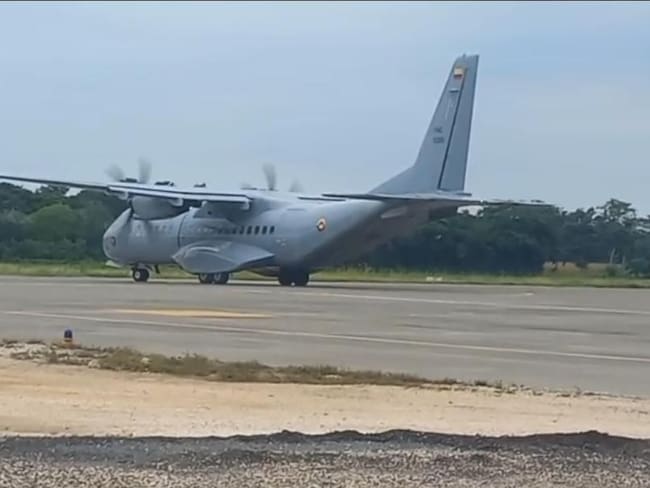 Desde Montería trasladaron a Bogotá a policías heridos tras ataque en Amalfi, Antioquia