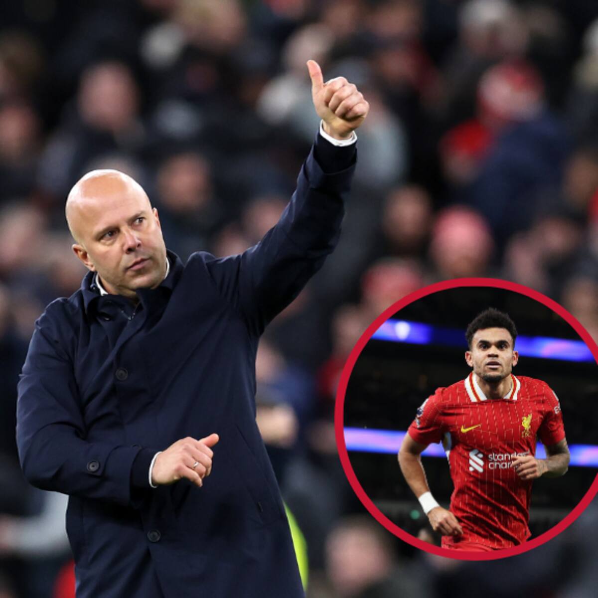 DT del Liverpool llenó de elogios a Luis Díaz tras partido contra el Leicester: esto dijo