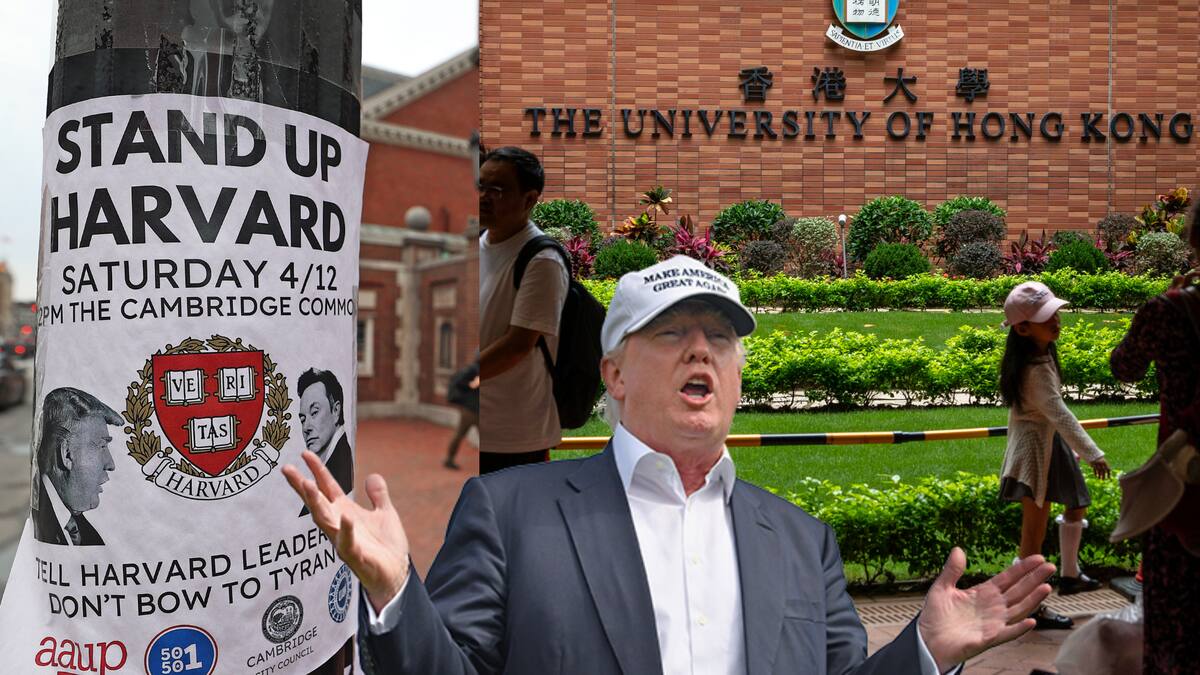 Hong Kong promete recibir estudiantes que no puedan ir a Harvard