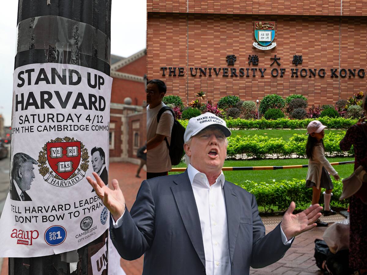 Hong Kong promete recibir estudiantes que no puedan ir a Harvard