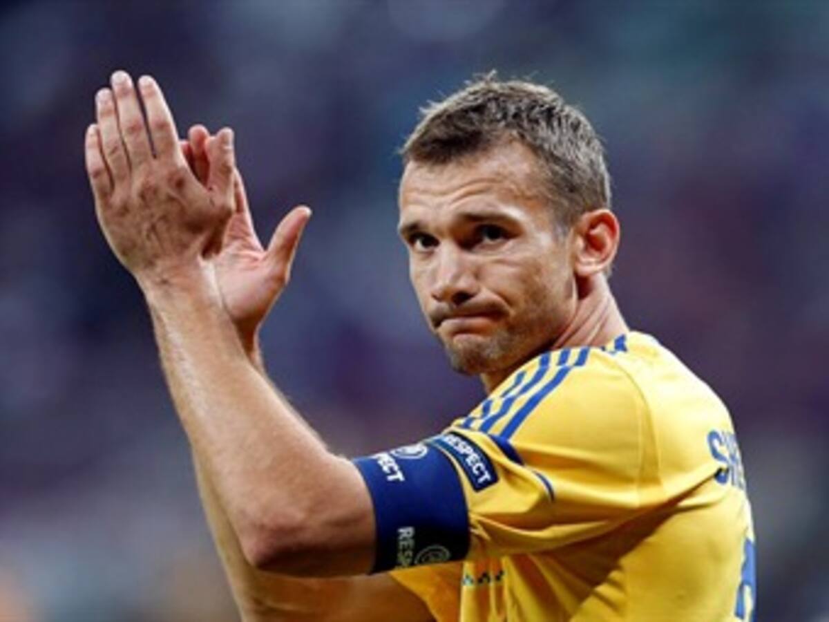 Andriy Shevchenko dejará la selección de Ucrania